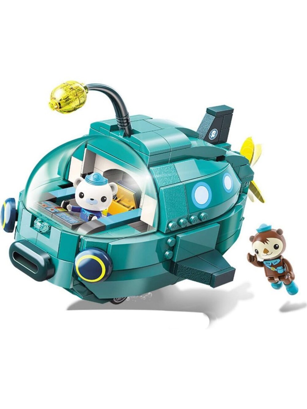 Ocean Adventure Building Block Playset for Ages 6+ | 323pcs GUP-A Vehicle